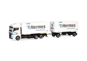 HER317658 - MAN TGX GX 6x2 met 1+1 as aanhangwagen HERMES