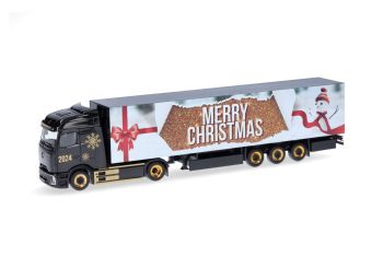 HER318310 - MERCEDES BENZ Actros 600 4x2 met 3-assige aanhangwagen KERST 2024