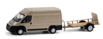 GREEN32210-C - RAM ProMaster 2500 2019 met HITCH & TOW 1 as aanhangwagen in blisterverpakking