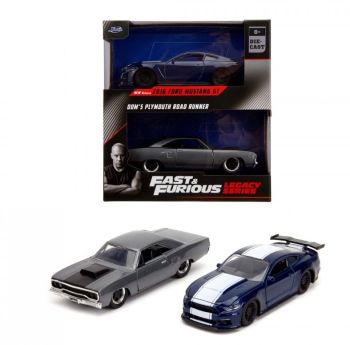 JAD34255 - FORD Mustang GT en PLYMOUTH Road runner Fast & Furious