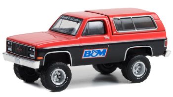 GREEN35260-D - 1991 GMC Jimmy SLE B&M uit de BLUE COLLAR serie, blisterverpakking