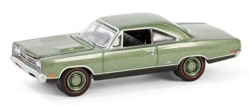 GREEN37310-B - PLYMOUTH Hemi GTX 1969 Groen van de BARRETT JACKSON serie in blisterverpakking