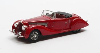 MTX40408-031 - DELAHAYE 135MS GSR Figoni Falaschi rood 1939