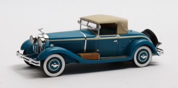 MTX40907-012 - ISOTTA Fraschini 8A SS Castagna Blue Coupé gesloten 1929