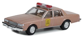 GREEN43010-B - CHEVROLET caprice 1987 Iowa State Police uit de HOT PURSUIT serie onder blisterverpakking