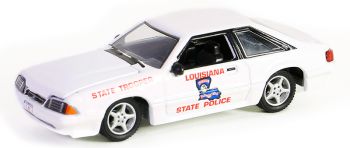 GREEN43030-C - FORD Mustang SSP 1993 Louisiana Police uit de HOT PURSUIT serie in blisterverpakking