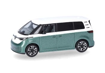 HER431132 - VOLKSWAGEN ID Buzz People tweekleurig wit en groen metallic