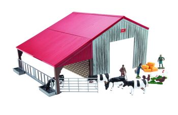 BRI43388 - Hangarset met dieren en personages