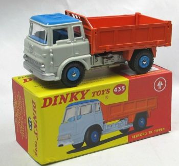 DIN435 - BEDFORD TK rood-blauw-witte kipper – ATLAS-editie