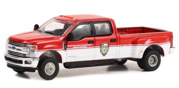 GREEN46110-D - 2019 FORD F-350 dually Houston Fire Department in blisterverpakking