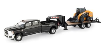 ERT47155 - DODGE RAM 1500 met zwanenhals en CASE SV340B minilader