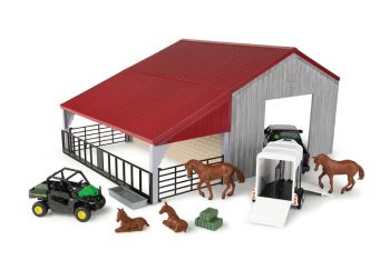 ERT47522 - JOHN DEERE Schuur met accessoires - dieren en gator