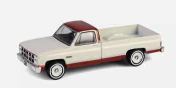 GREEN48100-D - GMC Sierra Classic K2500 1981 beige en rood uit DOWN ON THE FARM serie 10 in blisterverpakking