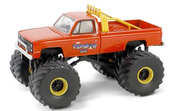 GREEN49150-B - 1986 CHEVROLET Silverado BUFFALO TREMOR II Monster truck uit de serie KINGS OF CRUNCH in blisterverpakking