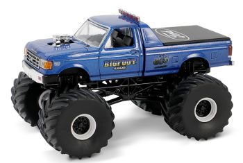 GREEN49150-D - FORD F-250 1987 Monster truck - BIGFOOT #6 uit de serie KINGS OF CRUNCH in blisterverpakking