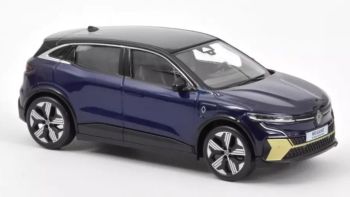 NOREV517922 - RENAULT Mégane E-Tech 100% Electric 2022 Nachtblauw en zwart