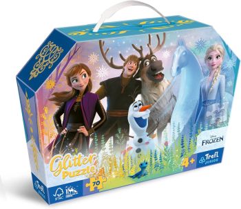 TRF53018 - DISNEY Sneeuwkoningin 70-delige glitterpuzzel