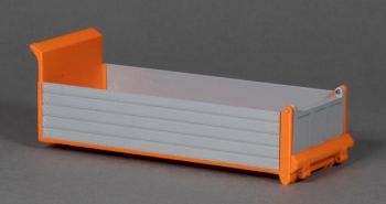 MSM5612/02 - Oranje aluminium kiepbak