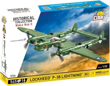 COB5726 - LOCKHEED P-38H Lightning militaire vliegtuigen - 545 stuks