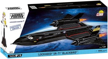 COB5890 - Militair Vliegtuig Lockheed SR-71 Blackbird - Exclusive Edition - 1424 Onderdelen