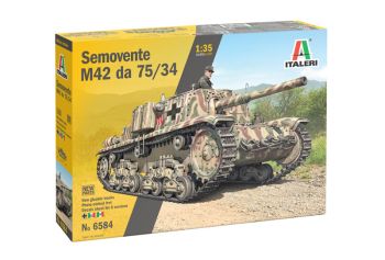 ITA6584 - Semovente M42 da 75/34 tank om te monteren en te schilderen