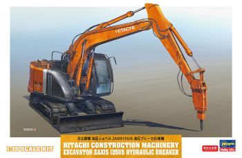 HAW66109 - HITACHI Zaxis 135US hydraulische rupsgraafmachine met breker om in elkaar te zetten en te schilderen