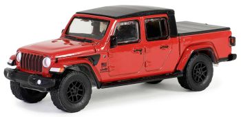 GREEN68050-B - JEEP Gladiator Freedom 2023 rood uit de serie SHOWROOM FLOOR in blisterverpakking