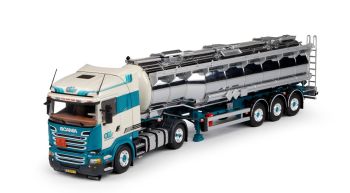 TEK68699 - SCANIA R13 4x2 met 3-assige tankoplegger OUDEN TANKVERVOER