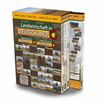 PACKALL - DVD in het Frans - Landbouw in Duitsland - Duur: 360 minuten (4 DVD)