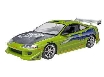 REV67691 - Modelset MITSUBISHI Eclipse Brian's FAST & FURIOUS met schilderij om in elkaar te zetten