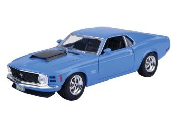 MMX73303BLEU - 1970 FORD Mustang Boss 429 blauw