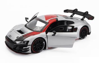 MMX73788GRIS - AUDI R8 LMS GT3 Zilver en rood