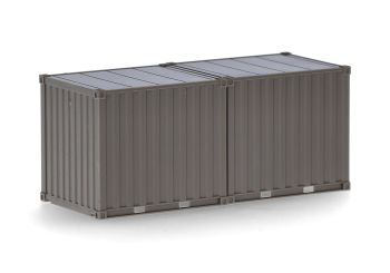 HER747110 - Container 10 voet grijs - 2 stuks