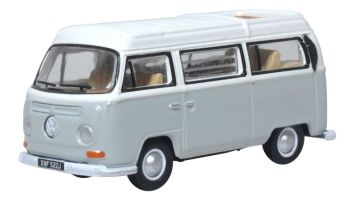 OXF76VW032 - VOLKSWAGEN Type 2 Camper grijs en wit