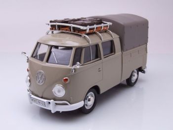 MMX79553GRIS - VOLKSWAGEN T1 Pick-up bus met bagage Grijs