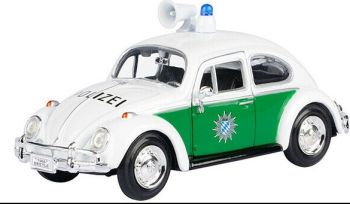 MMX79588 - VOLKSWAGEN Kever Polizei Wit en Groen