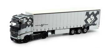 TEK82267 - MERCEDES ACTROS MP5 4x2 met 3-assige aanhanger RS LOGISTIEK