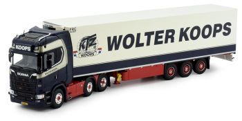 TEK82913 - SCANIA S Highline 6x2 met koelaanhanger 3 assen WOLTER KOOPS