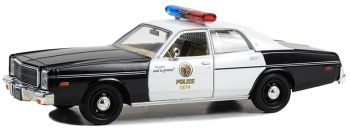 GREEN84193 - PLYMOUTH Fury Metropolitan Police 1977 uit de film The Terminator