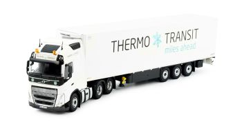 TEK85007 - VOLVO FH05 Globetrotter XL 6x2 met koelaanhanger 3 assen THERMO TRANSIT