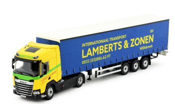 TEK85184 - DAF XF 4x2 met aanhanger 3 Assen LAMBERTS & ZONEN