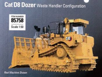 DCM85758 - Bull CATERPILLAR D8 voor afvalverwerking