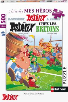 NAT878246 - Asterix en de Bretons 500 stukjes puzzel