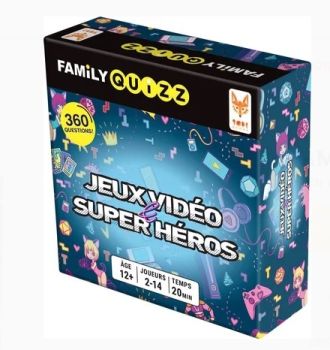 TOPI809001 - Familie Quizz - Video Games en Superhelden