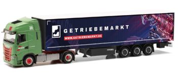 HER953900 - IVECO S-Way 4x2 met aanhanger 3 assen WANDT / GETRIEBEMARKT