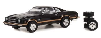 GREEN97130-B - CHEVROLET chevelle Laguna S3 1976 met reservebanden uit de serie THE HOBBY SHOP in blisterverpakking