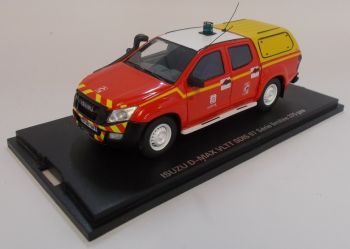 ALARME0028 - ISUZU D-MAX VLTT dubbele cabine SDIS 07 Ardèche brandweerman beperkt tot 375 eenheden