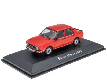 ABADD134A - SKODA 105 L van 1983 rood