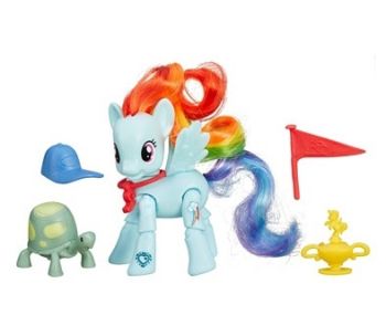 HASB5676 - My little pony Rainbow Dash-beeldje - De winnende zet