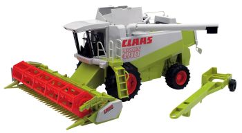 BRU2120 - CLAAS Lexion 480 oogstmachine met snijwagen Schaal 1/16